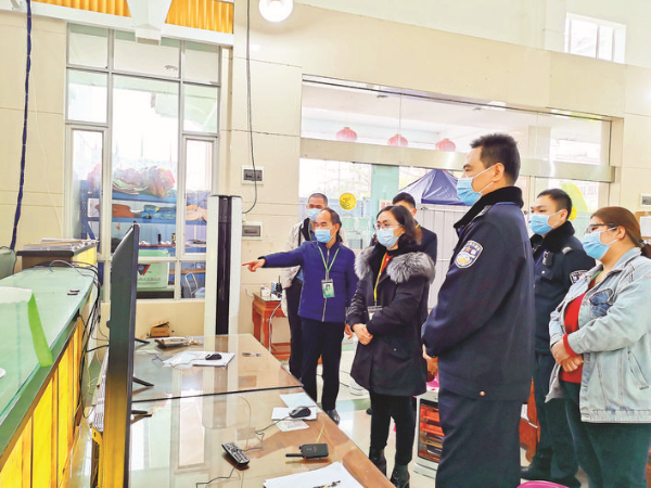     市紀檢監察系統開展疫情防控監督檢查。