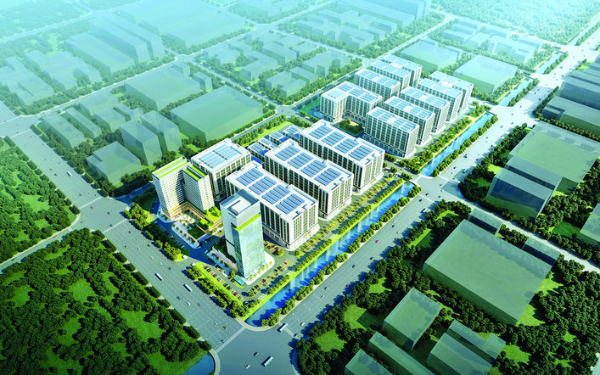     金籟科技（惠州）磁性元器件制造項(xiàng)目效果圖。采訪對(duì)象供圖